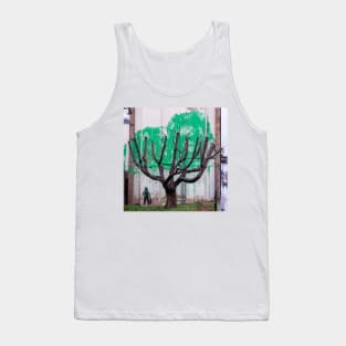 Banksy - Greenwashed Tree Tank Top